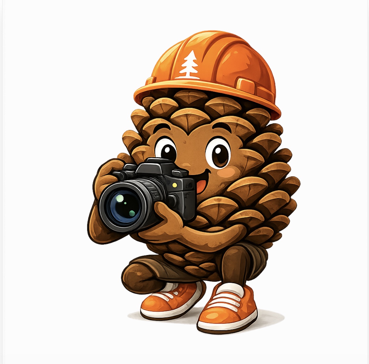 Le Babet photographe, mascotte de La Course des Babets