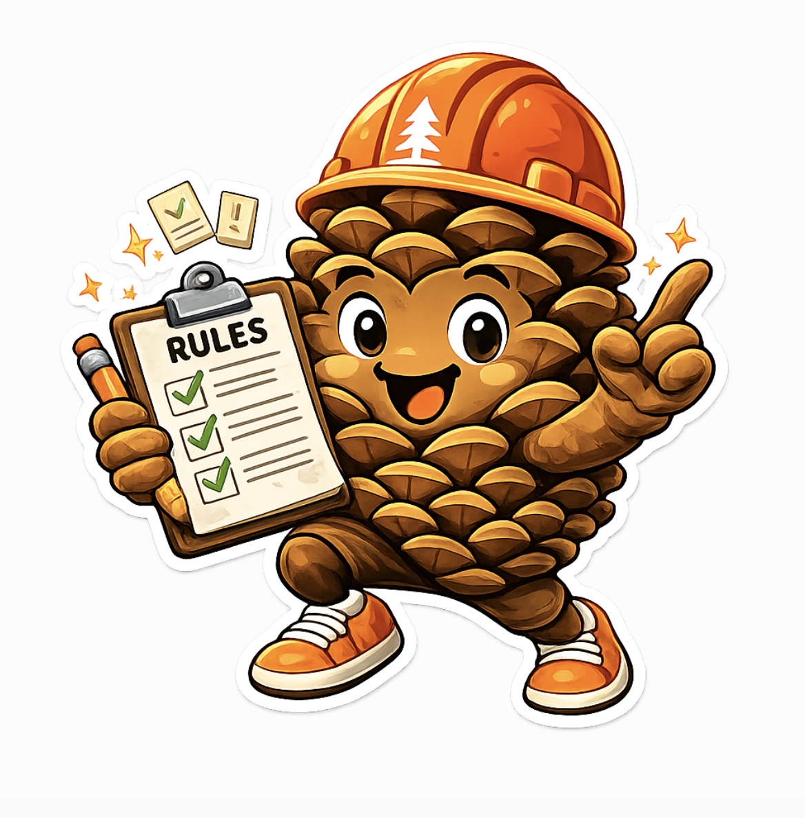 Le Babet et son règlement, mascotte de La Course des Babets