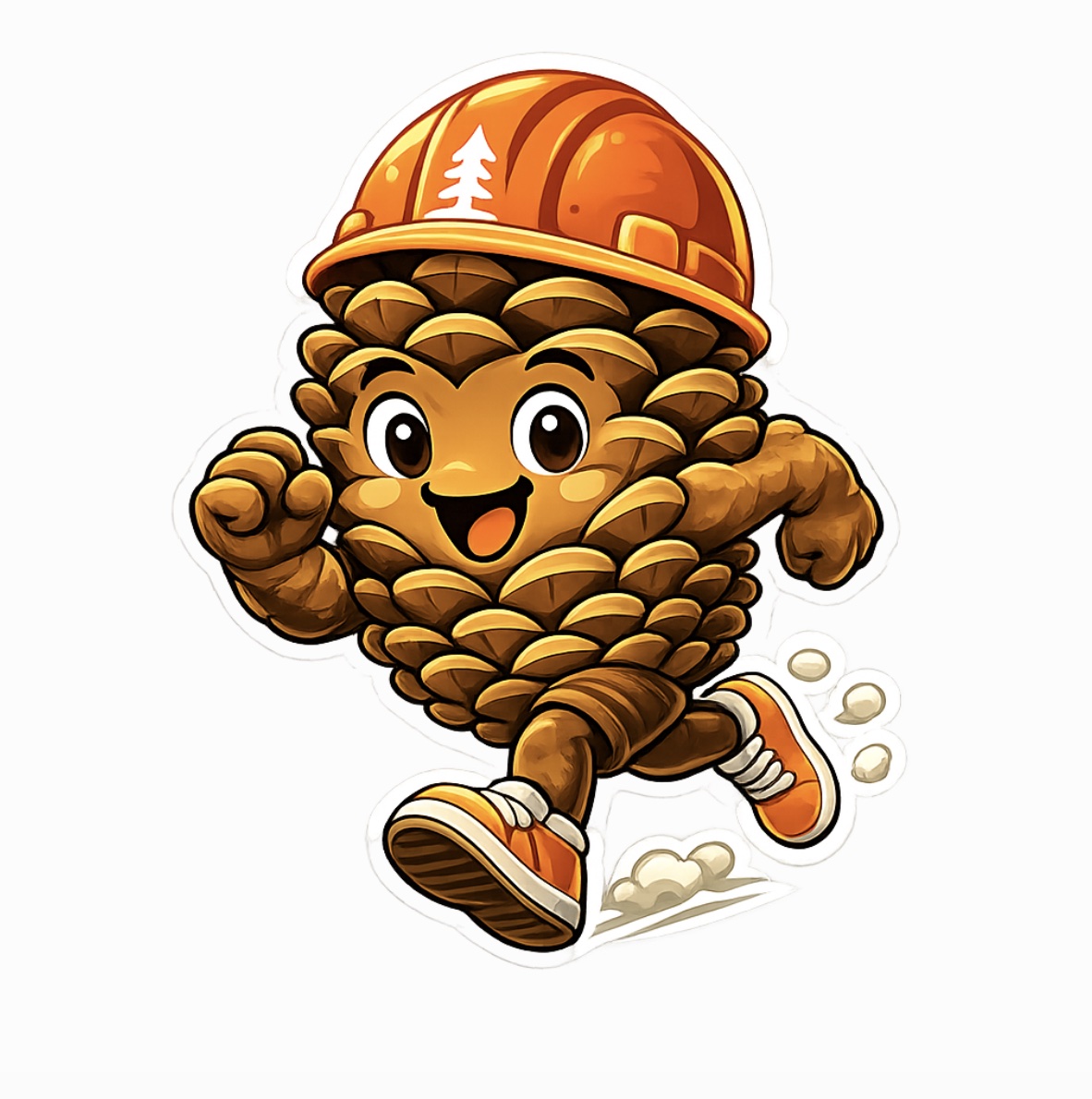 Le Babet coureur, mascotte de La Course des Babets